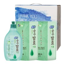 참그린 순수발효식물 용기1개입 리필2개입 3P, 1100g, 1set