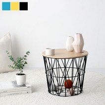 마켓비 TEMBO 400 수납 테이블 KS1028TB2, 블랙