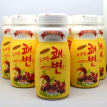 유쾌통쾌 내안의 변신 쾌변병12개 100ml 요구르트맛 185kal, 6개