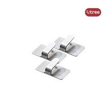 엘트리 크롬 도금 전선클립 소 10입, 단품, 단품