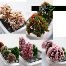 한결모형 나무모형 15종, 17. 화이트 트리(소) 120mm (1pcs)