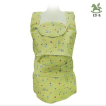 이지앤 기능성 7부 포대기 아기띠, 옐로우