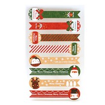 다하임 크리스마스 스티커 모음, 크라프트백박롱크리스마스, 2장