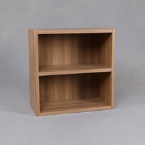 아레다 600 공간박스 2단 틈새 24T 공간활용 수납 책장 책꽂이 칼라박스, 오크