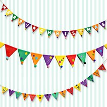 에코키즈 [만들기공예] 나혼자 뚝딱 가랜드 만들기(소), 추가없음