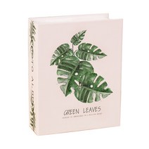 베리구즈 네이쳐 포토북 사진첩 미니 포켓 앨범 (4x6인치 사진100장 보관), 네이쳐 미니앨범 - 몬스테라, 100매입
