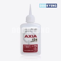 엑시아 K_엑시아 AXIA 난접착 순간접착제 124_50g 산업용, 단품