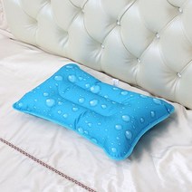 물방울 아이스 쿨베개/중간사이즈 여름건강 물배게