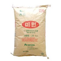 대상 노말 미원25kg 1개 A-6 N 업소용, 25kg