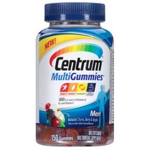 Centrum 센트룸 센트륨 멀티비타민 멀티미네랄 멀티구미 남성용 150정, 150개입, 1개
