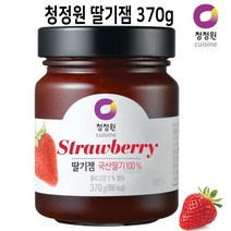 청정원 과일잼370gx3개 4종택1 혼합가능, 1개, 04 딸기잼x3개