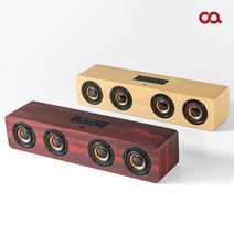 오아 더블아이브릭 고음질 휴대용 블루투스 스피커, 딥우드 S0076, OA-SP900