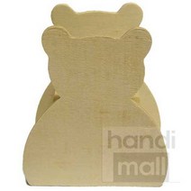 핸디몰 나무저금통 20종 꾸미기(목공예DIY), 곰