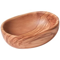 Berard 커브드 원형 볼 샐러드볼, Olivewood
