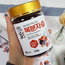 고창 복분자환100% 120g 2병, 120ml
