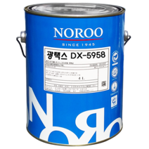 노루페인트 DX-5958 광택스 내부용 수성페인트 4L 반광, 오렌지2