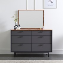 나무뜰 하츠 와이드 화장대 1200 THF008C, 화이트