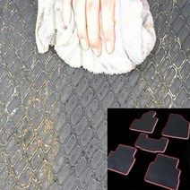 원씽 제네시스G70 G80 G90 프리미엄 고무카매트 트렁크발판, 제네시스G70(2륜)(17년~)(5P), (트렁크매트)