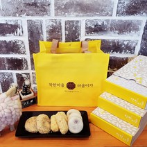 착한마을 마음이가 선물세트(콩쑥개떡(소)+바나나떡(소)+앙금절편), 2360g, 1세트