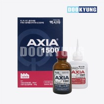 K_엑시아 아세탈전용 난재질 순간접착제 1500 SET AXIA 산업용, 단품