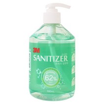 쓰리엠 새니타이저 손소독제, 500ml, 1개