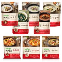 비비고 즉석국 국 찌개, 500g, 8종