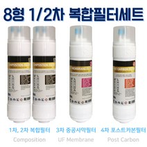 동양매직 WPU-2201C 프리미엄 복합 정수기필터 E형 4개 1년치세트, 1. D타입 (11인치 한방향 29CM)