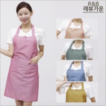 레뷰가운 KAE15 앞치마 미용실 애견 카페 경량 가벼운 복지센터, KAE15_골드
