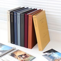 디자인스케치 아이코닉 포토인 (4X6) 포켓식앨범사진앨범포토북 일반포토앨범, Burgundy
