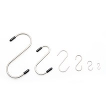 파스텔라운지 스텐 다용도 S자 고리 걸이 에스고리, 36mm, 15개