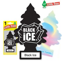 SJ리틀트리 페이퍼퍼퓸 차량용 블랙아이스, 1개