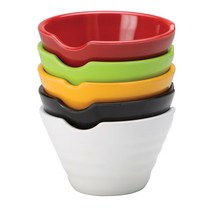 멜라민 초장 쏘스 드레싱 볼 JH-202 호텔용 부페용, 1칼라골초장볼(연두), 1개