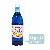슬러시원액 파파야맛 1박스(1kg 15병) 한국이안스 정품, 단품
