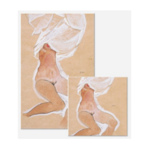 [슈가덕] 에곤쉴레 에곤실레 캔버스 액자 20종 캔버스액자 명화, 누드3_25x25cm