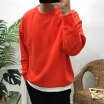 이루네 남자 여자 데일리 오버핏 맨투맨