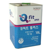 노루페인트 큐피트 플러스 외부용 수성페인트 18L 무광, 연두3, 1개