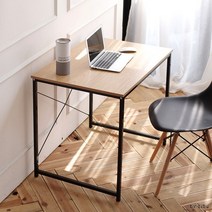 심플 라인 책상 800 학생책상 독서실책상 책상세트 사무용책상 컴퓨터책상, 블랙