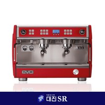 달라코르테 에보2 반자동커피머신 2그룹, 레드