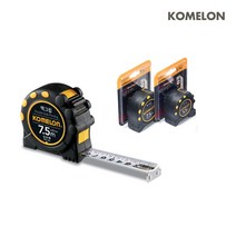 코메론/KMC-74/프로/크롬/줄자/자동/자석/25mmx10M