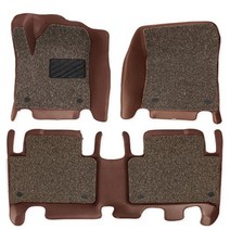 원스매트 QM6 코일 5D 6D가죽 입체매트, 제네시스쿠페(2008-2017/수동), 5D가죽(블랙)