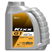킥스 KIXX G1 5W30 1L 고급 합성엔진오일 가솔린 엔진오일, 1Ea