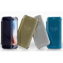 갤럭시S6엣지플러스 G928 클리어 어플뷰케이스-테일즈, 호환기종/색상:G928(갤럭시S6엣지플러스)/블랙(5022)