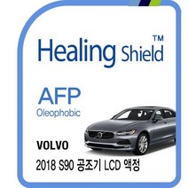 볼보 2018 S90 공조기 LCD AFP 올레포빅 액정보호필름 2매(HS1763591), 상세 설명 참조
