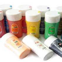 [티티] 수채물감 220ml 낱색 - 수채화물감 그림물감 어린이물감 대용량물감, 흰색