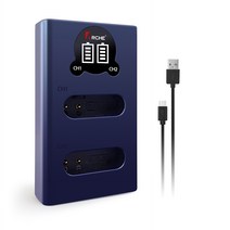 니콘 EN-EL23 LCD 듀얼 충전기 쿨픽스 P600 P810C