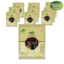 [바다소리] 올리브유 구이돌김(전장4매), 10봉, 12g