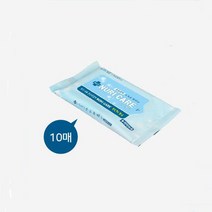 누리케어 손소독티슈10매 10개묶음판매 물티슈, 10개, 10매입