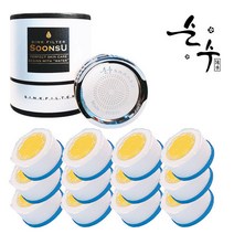 순수 세면대필터 본품 +리필12개 set 3년 패키지, 단품
