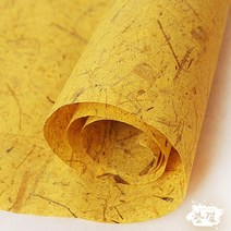 한결한지 한지벽지 수제벽지 수제한지 벽지 한지 전통한지, 07.바나나지02.노란색, 6매
