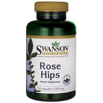 스완슨 로즈 힙 500mg 캡슐, 120개입, 1개, 120캡슐